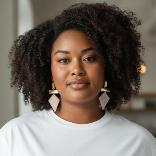 Geometric Dangle Earrings