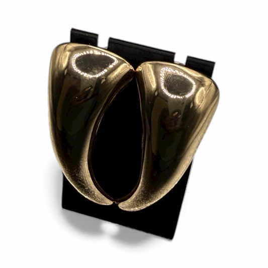 Baby shark tooth earrings