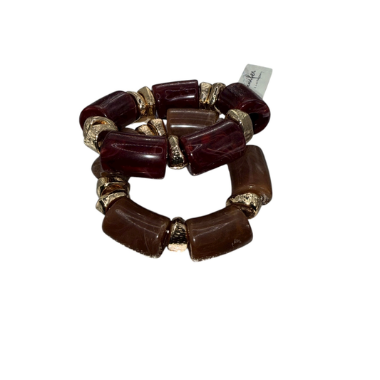 Luxe Gemstone Stretch Bracelet
